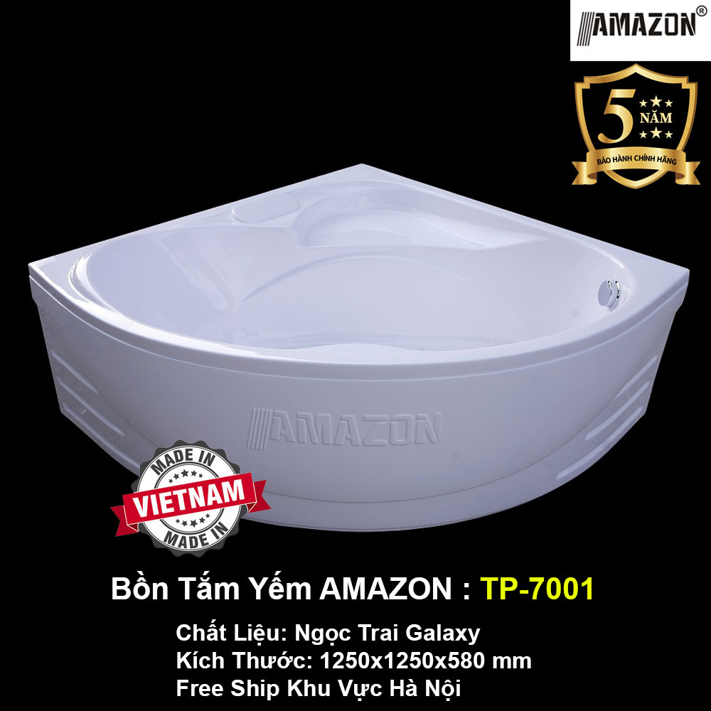 Bồn Tắm Góc AMAZON TP-7001