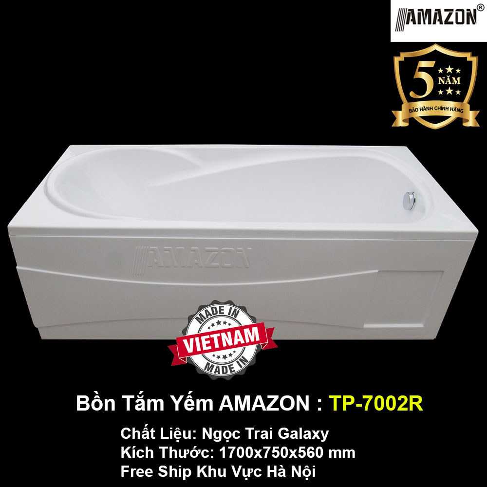 Bồn Tắm Yếm AMAZON TP-7002R