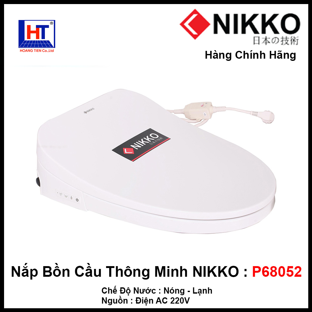 Nắp Bồn Cầu Thông Minh NIKKO P68052