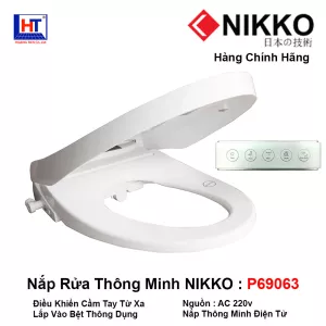 Nắp Bồn Cầu Thông Minh NIKKO P69063