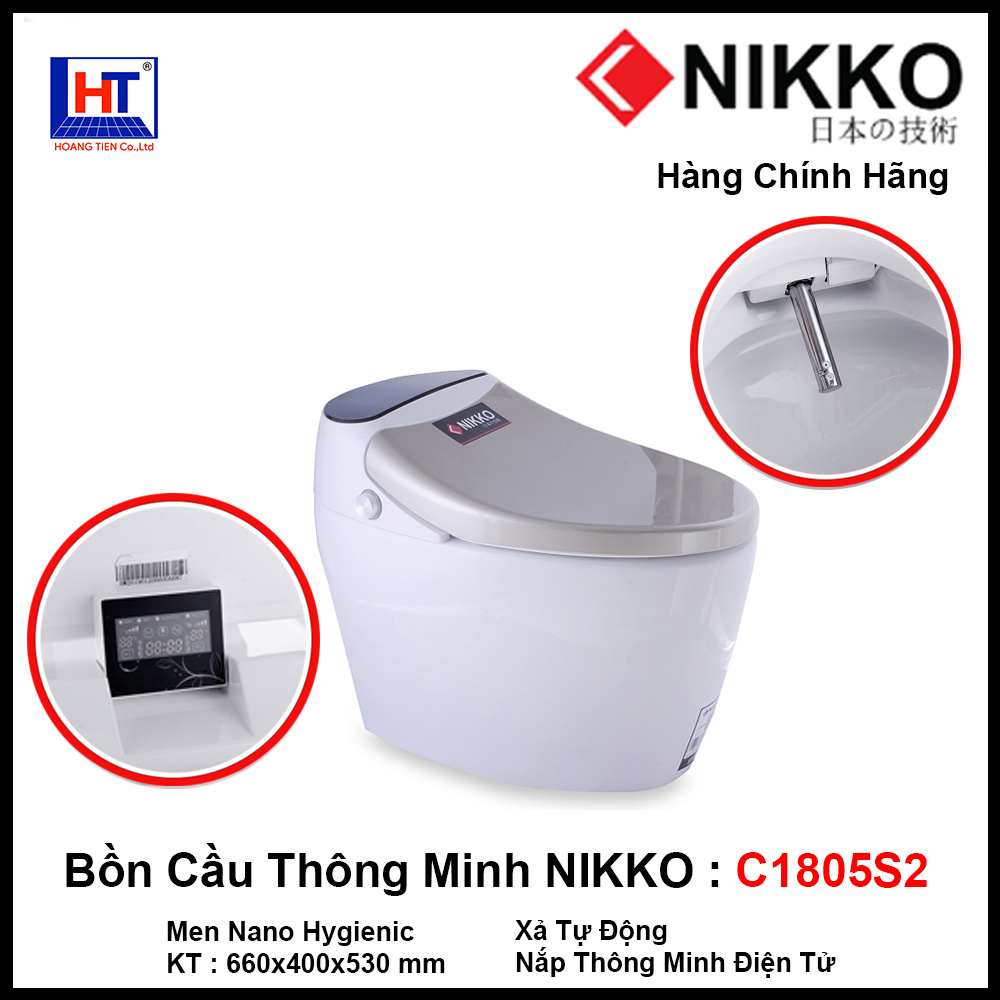 Bồn Cầu Thông Minh NIKKO C1805S2