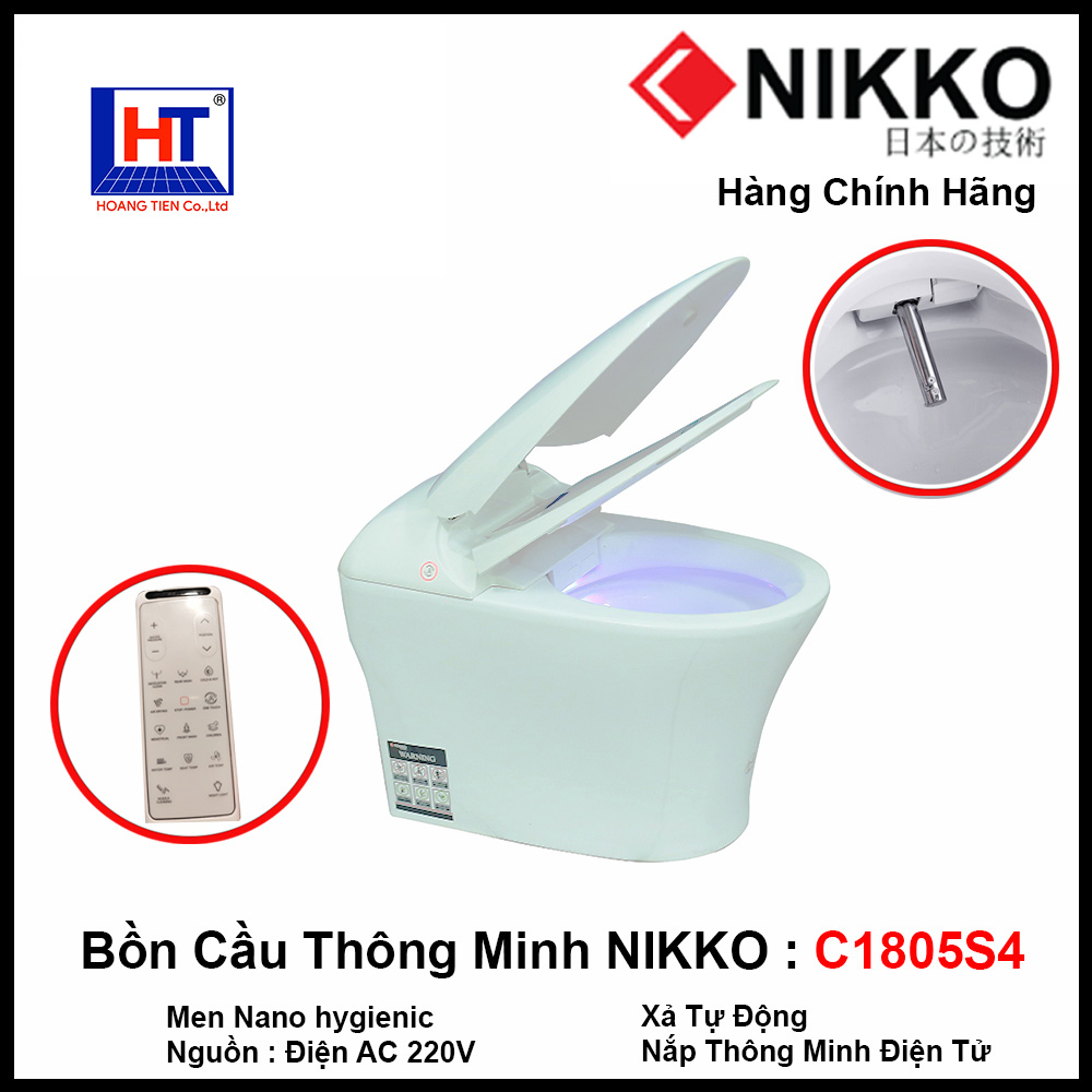 Bồn Cầu Thông Minh NIKKO C1805S4