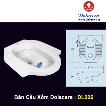 Bồn Cầu Xổm Dolacera DL006