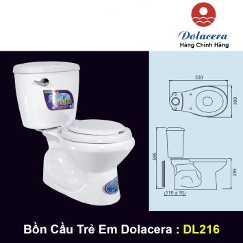 Bồn Cầu Trẻ Em Dolacera DL216