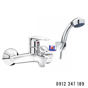 Vòi Sen Tắm Nóng Lạnh Inax BFV-1113S-1C Tay Sen Mạ