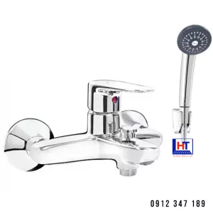 Vòi Sen Tắm Nóng Lạnh Inax BFV-1113S-4C Tay Sen Mạ