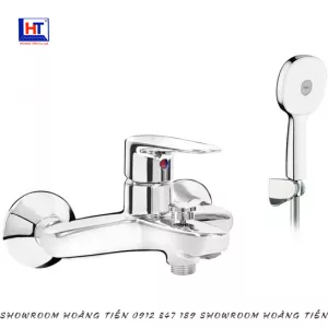 Vòi Sen Tắm Nóng Lạnh Inax BFV-1113S-8C Tay Sen Tăng Áp