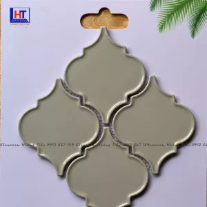 Mosaic Lồng Đèn Màu Vàng Sữa