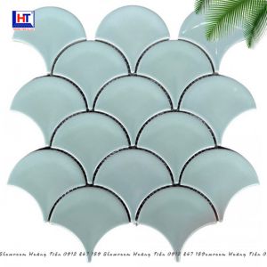 Gạch Mosaic Vảy Cá Bóng MHF 05