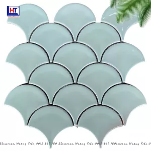 Gạch Mosaic Vảy Cá Bóng MHF 05