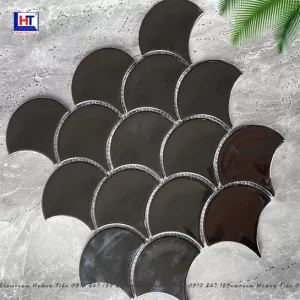 Gạch Mosaic Vảy Cá Bóng MHF 08
