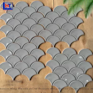 Gạch Mosaic Vảy Cá Bóng MHF 87