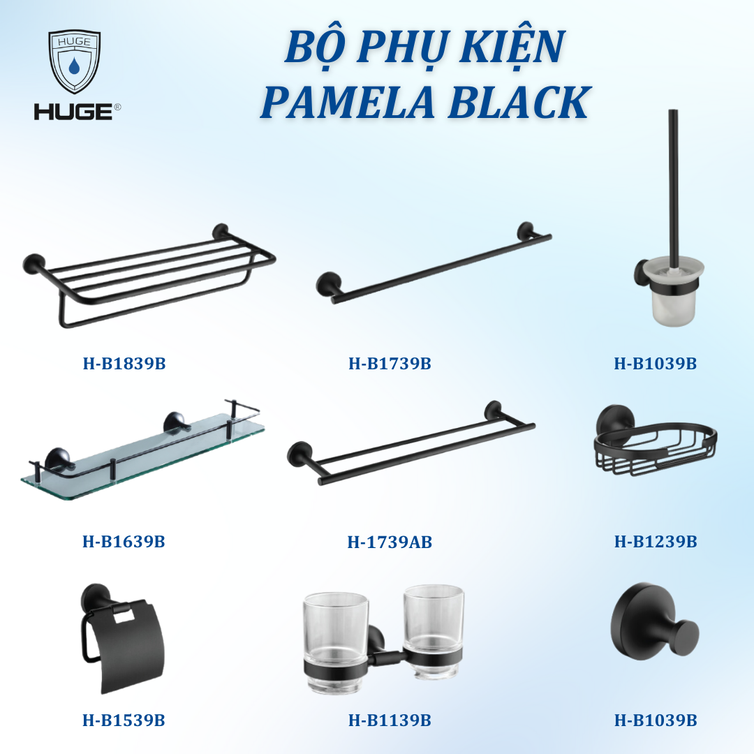 BỘ PHỤ KIỆN PAMELA BLACK