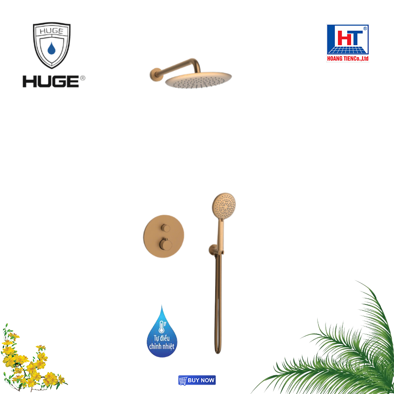 SEN TẮM ÂM TƯỜNG NHIỆT ĐỘ H-ST026C