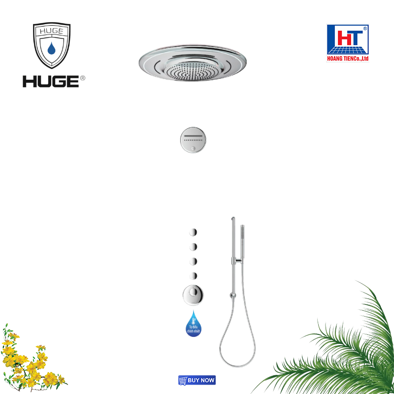 SEN TẮM ÂM TƯỜNG, TRẦN NHIỆT ĐỘ H-ST999M