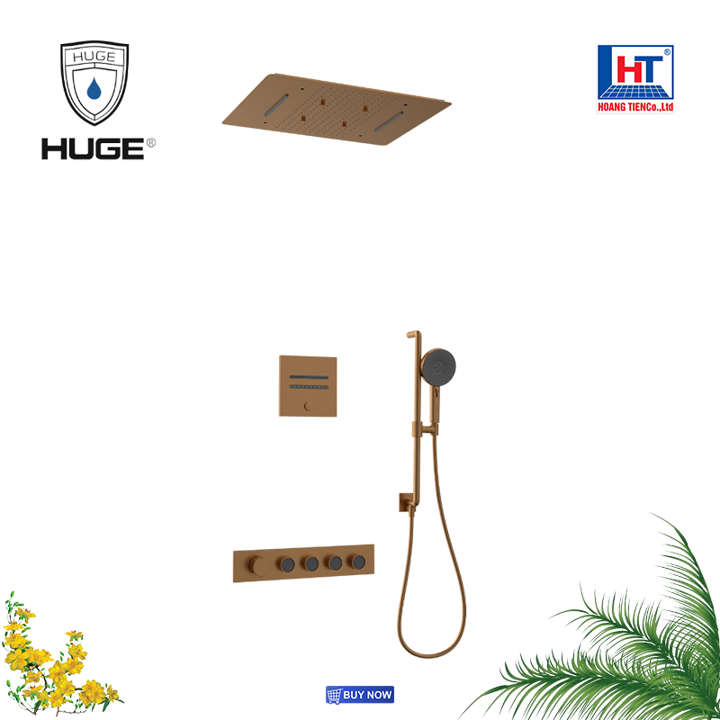 SEN TẮM ÂM TƯỜNG, TRẦN NHIỆT ĐỘ H-ST666C MAX