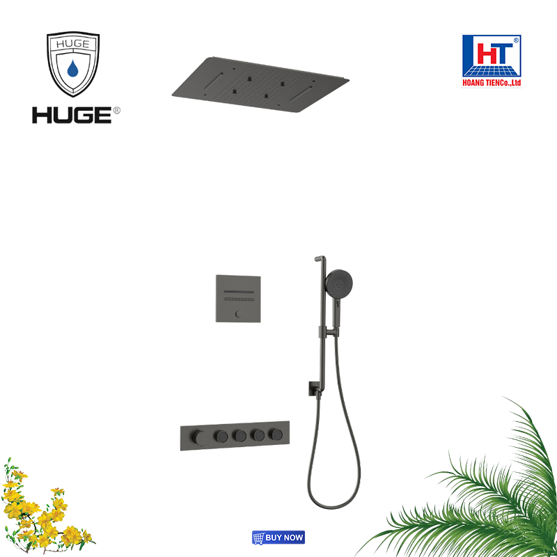 SEN TẮM ÂM TƯỜNG, TRẦN NHIỆT ĐỘ H-ST666M MAX