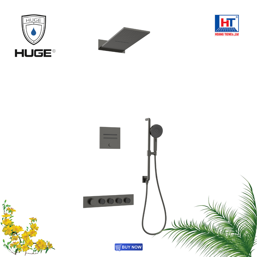 SEN TẮM ÂM TƯỜNG NHIỆT ĐỘ H-ST366M MAX