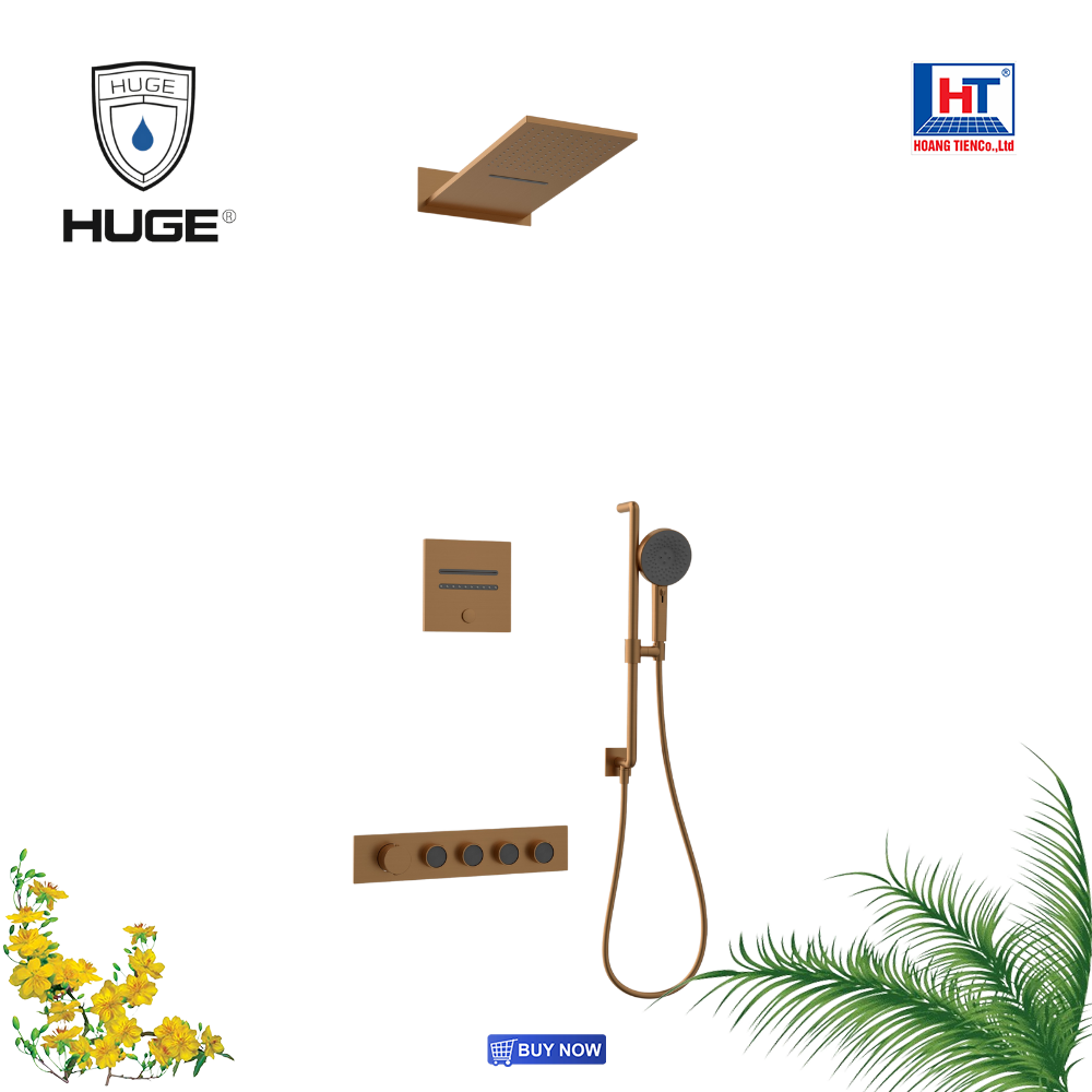 SEN TẮM ÂM TƯỜNG NHIỆT ĐỘ H-ST366C MAX